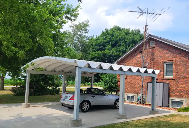 2 Metal Carport Building Kits & Prefabricated Steel Buildings