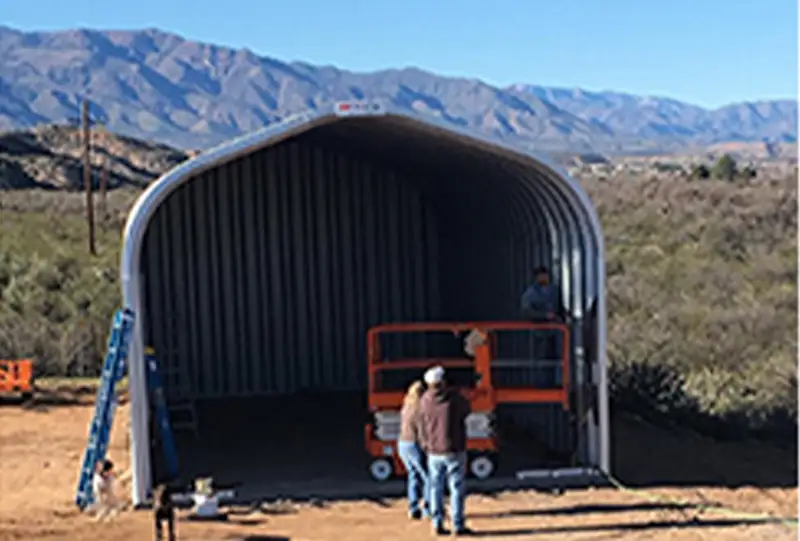 Customer Spotlight: Gary’s Steel Storage Building and Workshop