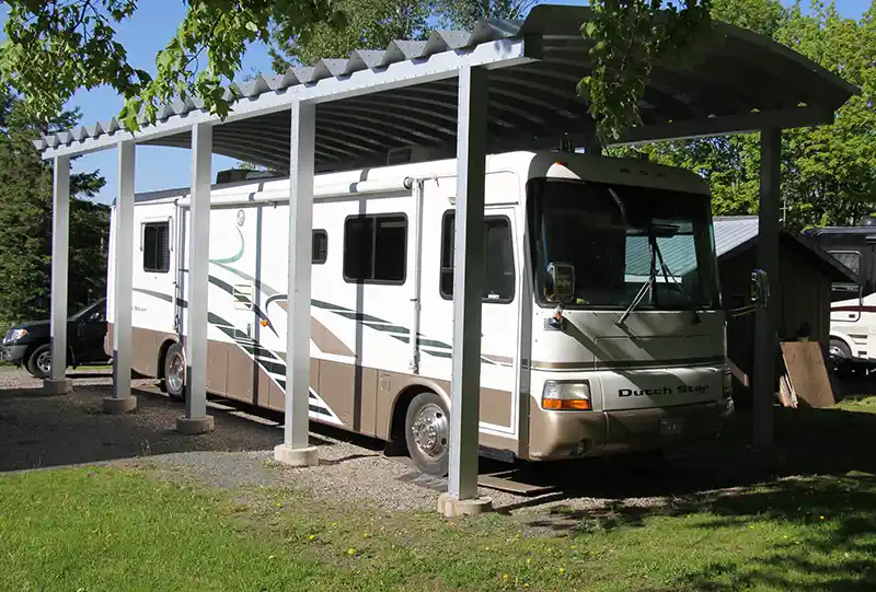 2 Why are Carports Better Than Covers for RVs?
