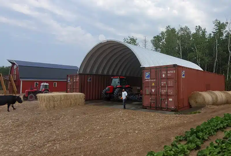 Best Shipping Container Covers for 2025 6 Container Covers Arch Style (Quonset Hut)