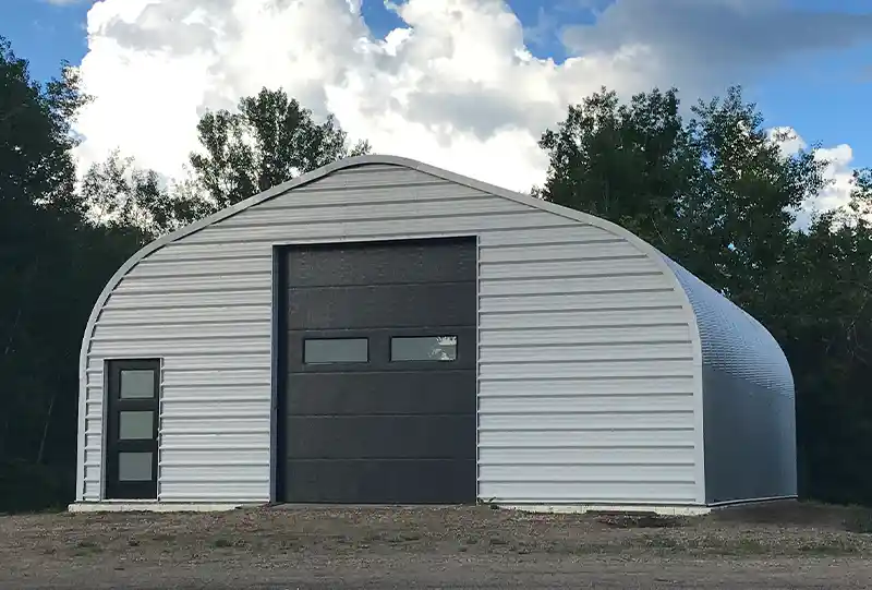 2 A style steel building