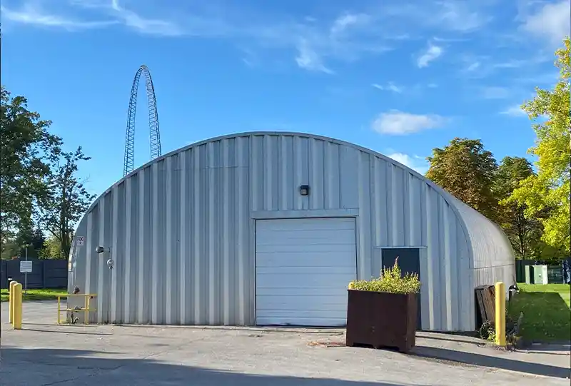 3 S style steel building