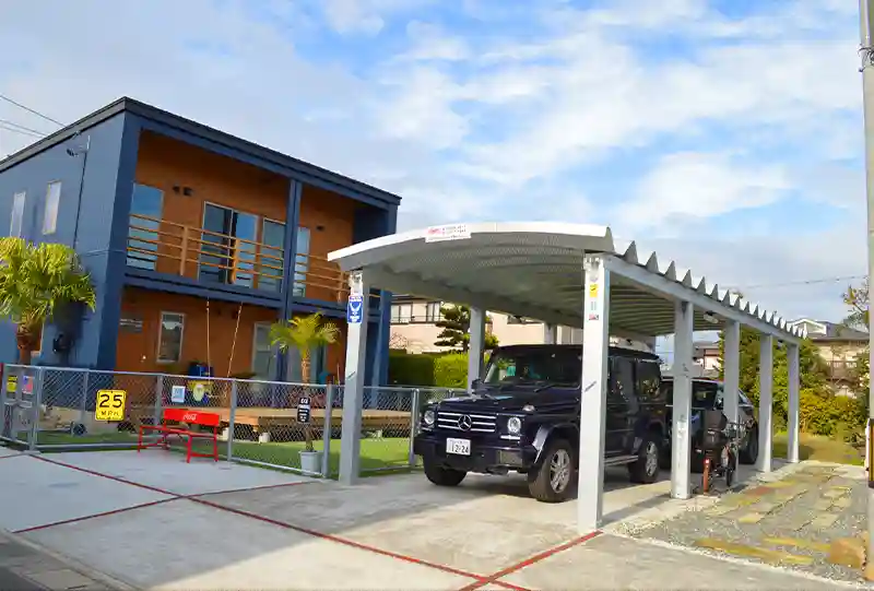 8 Multiple vehicle carport