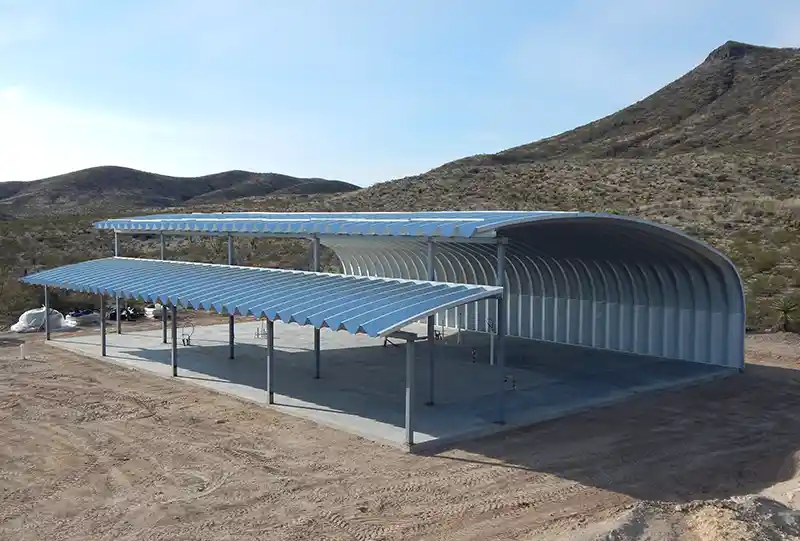 "T" Style Steel Building 6 T style steel building