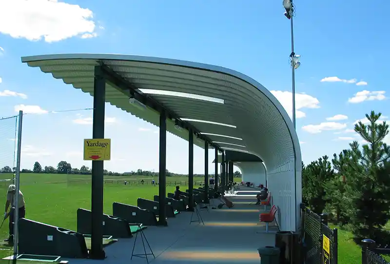 "T" Style Steel Building 8 T style pre-engineered steel building