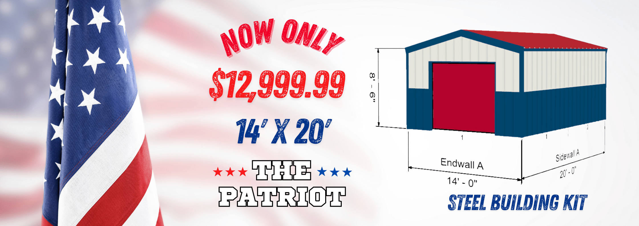 14×20 Steel Building Sale Offer 14x20 Steel Building Sale Offer