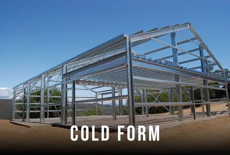 Cold-formed steel structure